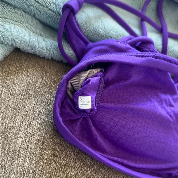 Purple Women's Intimate Bra - Picture 4 of 4